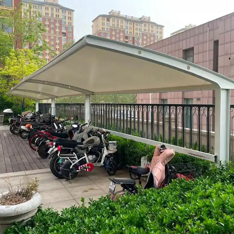 吕梁膜结构电动车棚